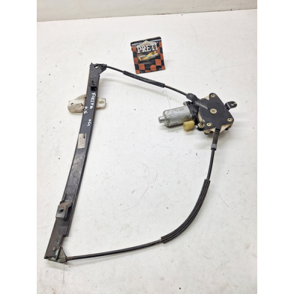 Maquina De Vidro Dianteira Esquera Ford Fiesta 2004