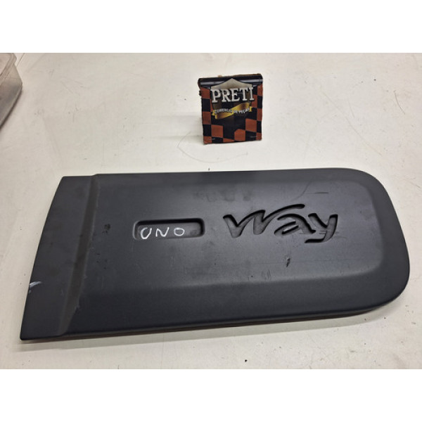 Aplique / Moldura Porta Traseira Esquerda Fiat Uno Wey 2013 
