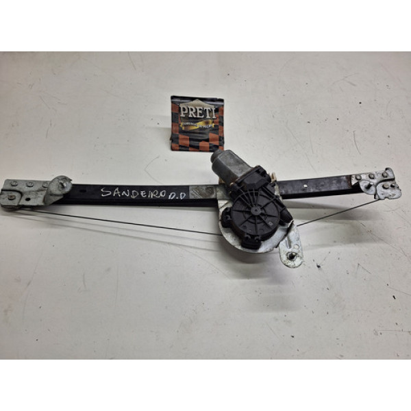 Máquina De Vidro Dianteira Direita Renault Sandero 2015