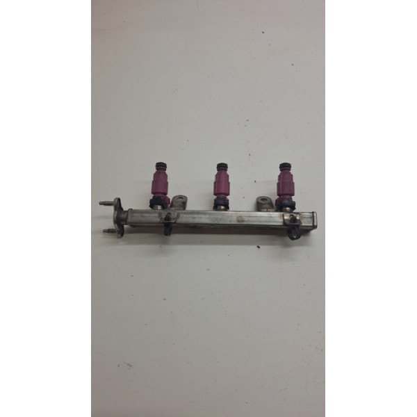 Flauta C/bico Injetor Hyundai Hb20 1.0 3cc 2013 / 2014