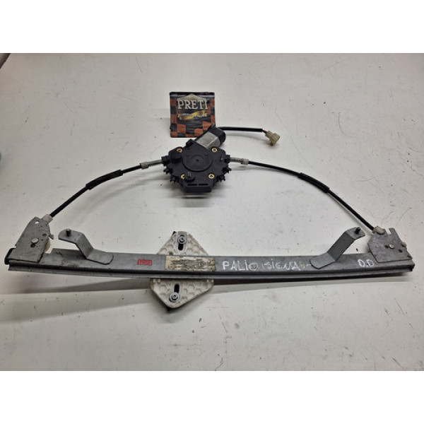 Máquina De Vidro Dianteira Direita Fiat Palio / Siena 2008