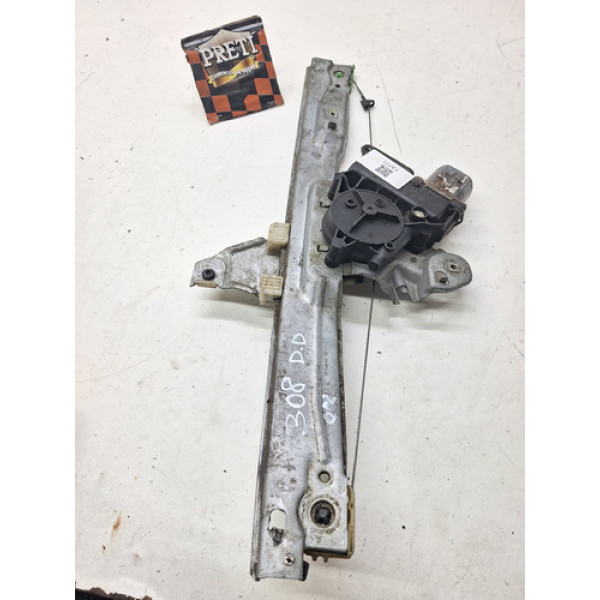 Maquina De Vidro Dianteira Direita Peugeot 308 2012