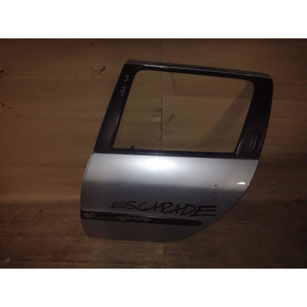 Porta Traseira  Esquerda Peugeot 206 Sw 2006  Original