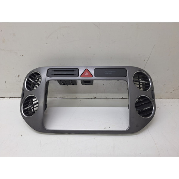Moldura Painel Central Vw Tiguan 2010 2011 N°5m0858071k