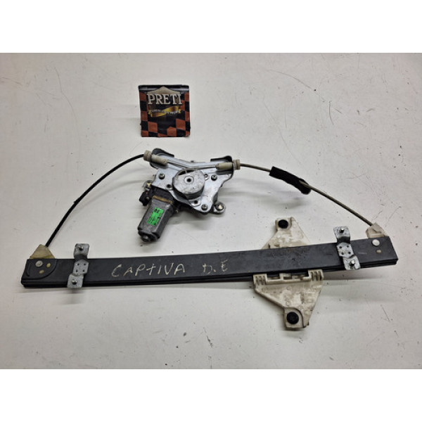 Máquina De Vidro Dianteira Esquerda Chevrolet Captiva 2010