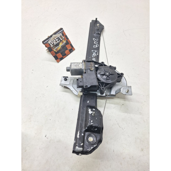 Maquina Vidro Dianteira Esquerda Peugeot 208 2014 / 2015 