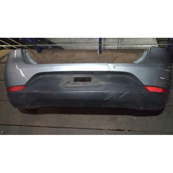 Para-choque Traseiro Fiat Grand Siena 2014 C Detalhes 