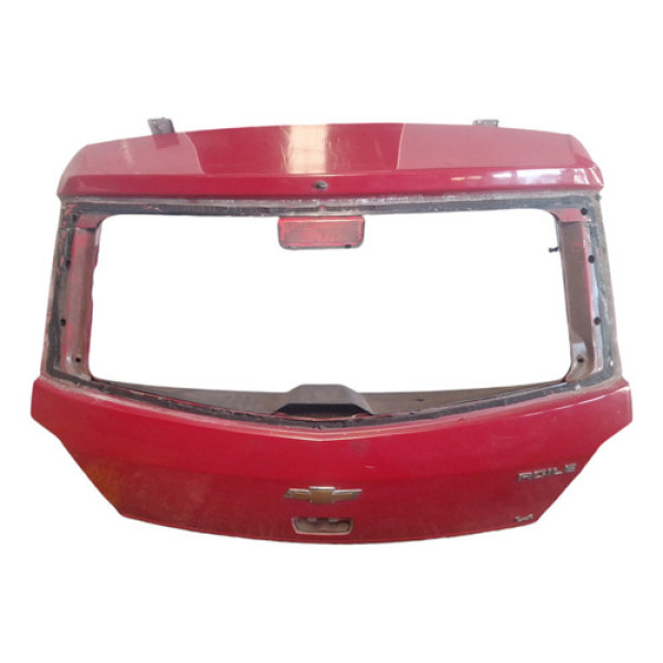 Tampa Traseira Chevrolet Agile 1.4 2011 / 2012 Cor- Vermelha