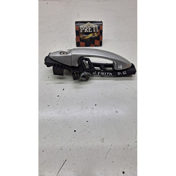 Maçaneta Externa Dianteira Esquerda Ford New Fiesta 2014 
