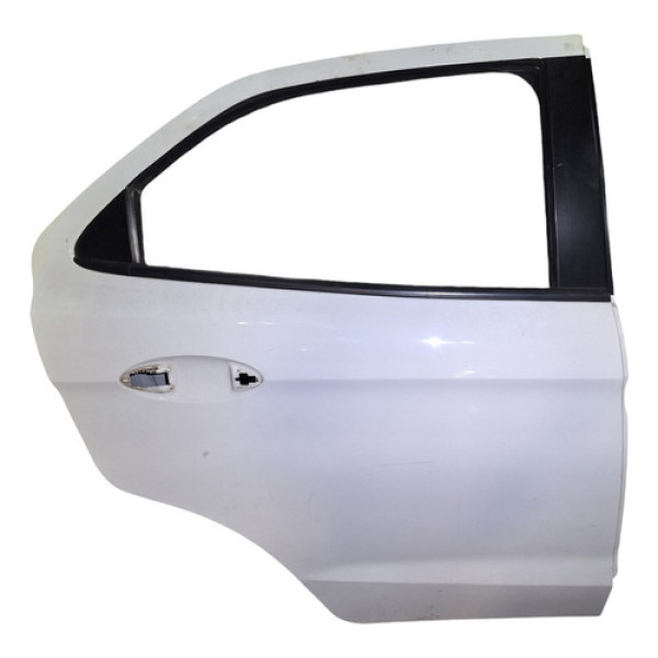 Porta Traseira Lado Direita Ford Ka 2015 A 2020 Cor- Branca