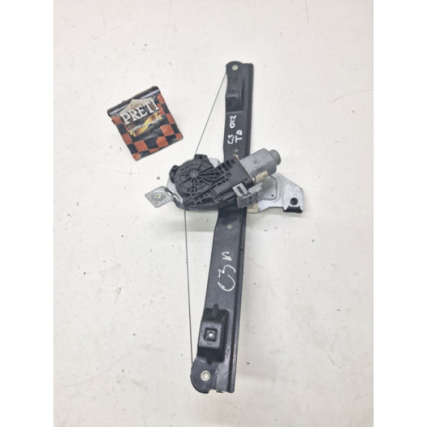 Maquina De Vidro Traseira Direita Citroen C3 2012/2013